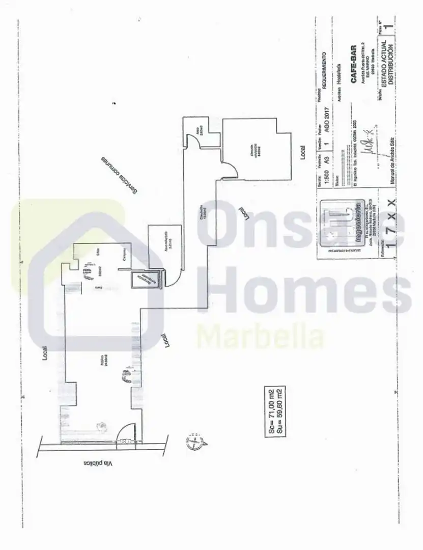 Local en traspaso en Marbella con Aire acondicionado y Amueblado