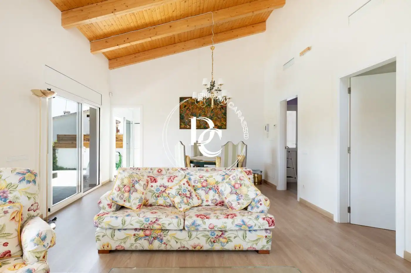 Living room of Houses for sale in Sant Pere de Ribes  with Air Conditioner, Heating and Private garden