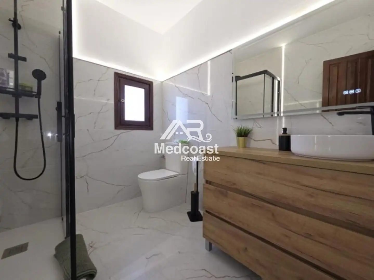 Badezimmer von Maisonette zum Verkauf in Vera mit Klimaanlage, Terrasse und Schwimmbad