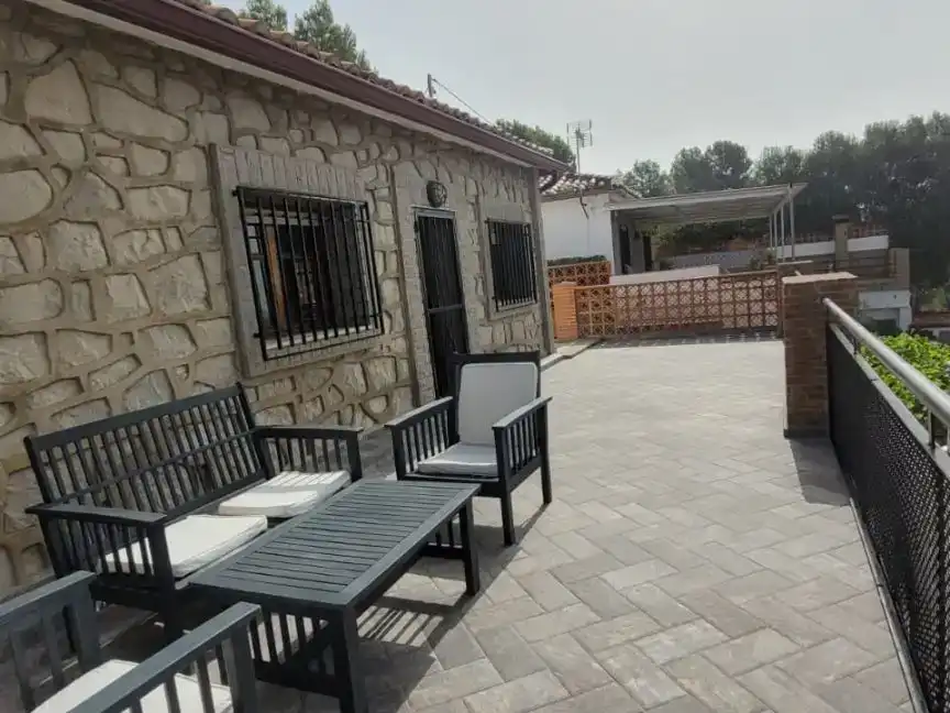 Terrace of Flat for rent in Jérica  with Air Conditioner and Furnished