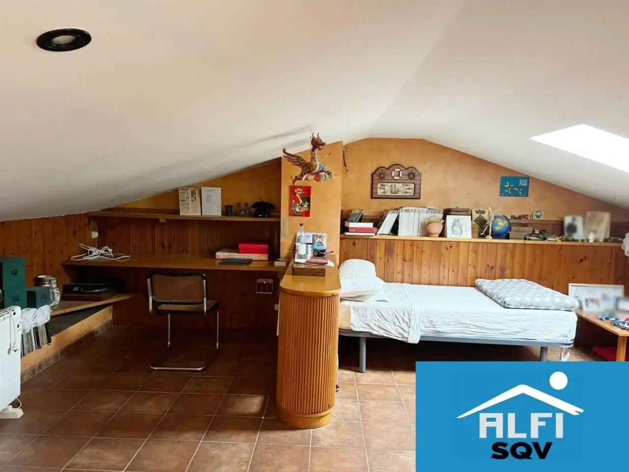 Dormitori de Casa o xalet en venda en Sant Quirze del Vallès amb Aire condicionat, Calefacció i Jardí privat