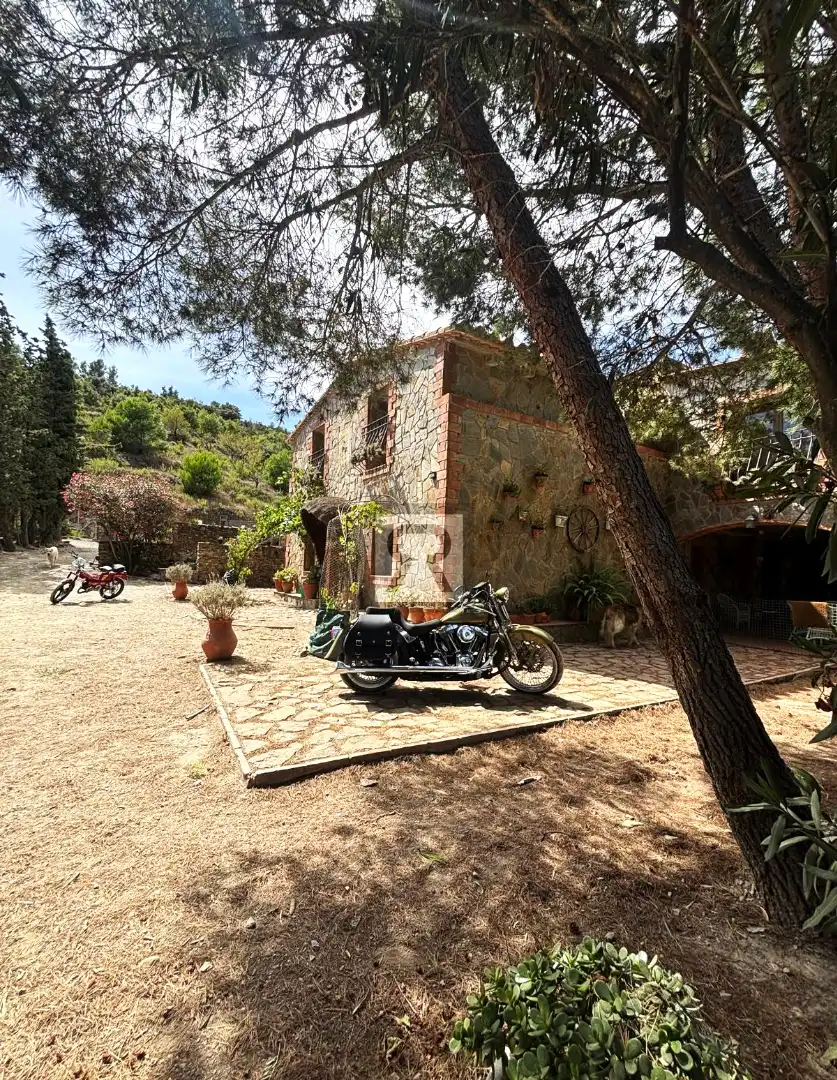 Vista exterior de Finca rústica en venta en L'Albiol con Calefacción, Jardín privado y Piscina