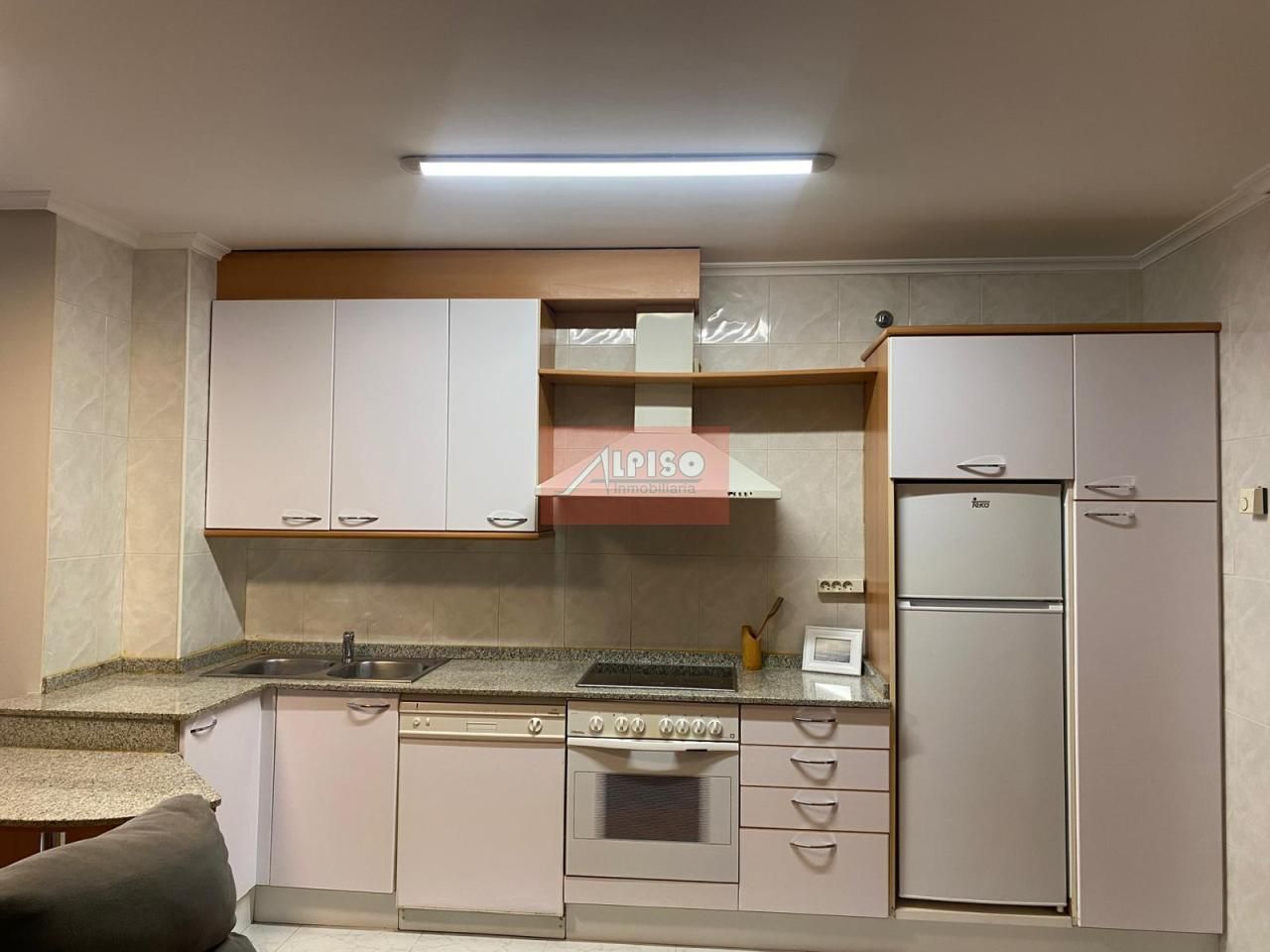 Kitchen of Study to rent in Ourense Capital   with Heating, Parquet flooring and Furnished