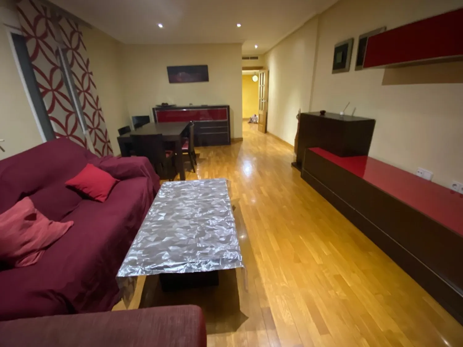 Living room of Flat to rent in  Murcia Capital  with Air Conditioner, Heating and Furnished