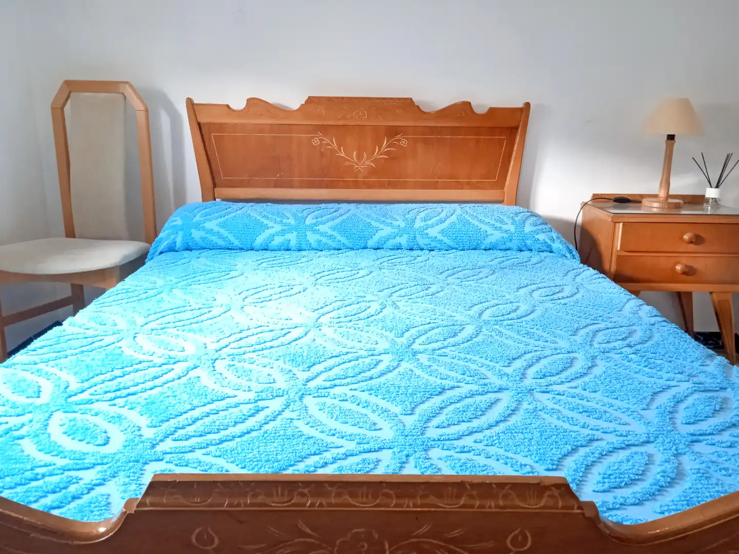 Bedroom of Flat for rent in Jijona / Xixona  with Heating, Furnished and Oven