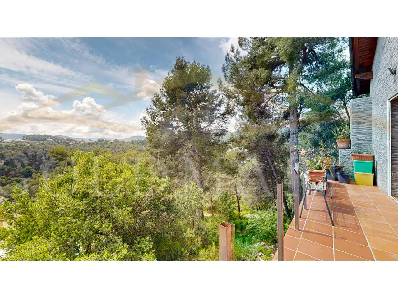Garden of Houses for sale in Corbera de Llobregat  with Private garden, Terrace and Swimming Pool