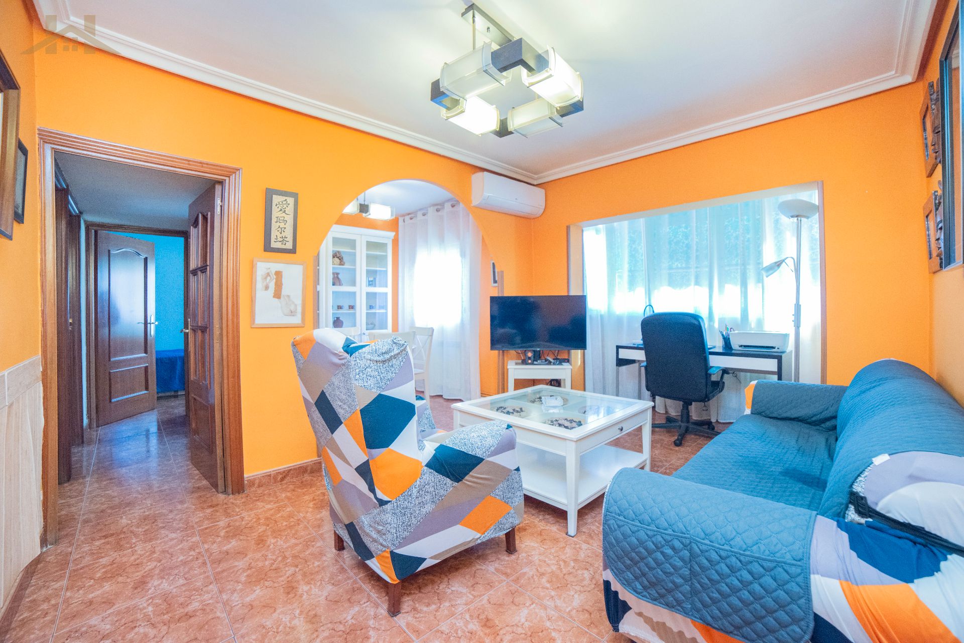 Living room of Flat for sale in Leganés  with Air Conditioner and Heating