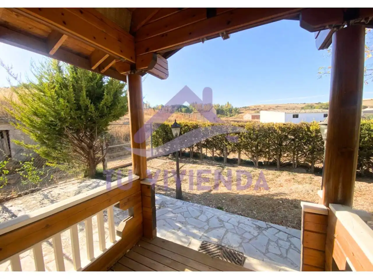 Terrassa de Finca rústica en venda en Villaco amb Calefacció, Jardí privat i Terrassa