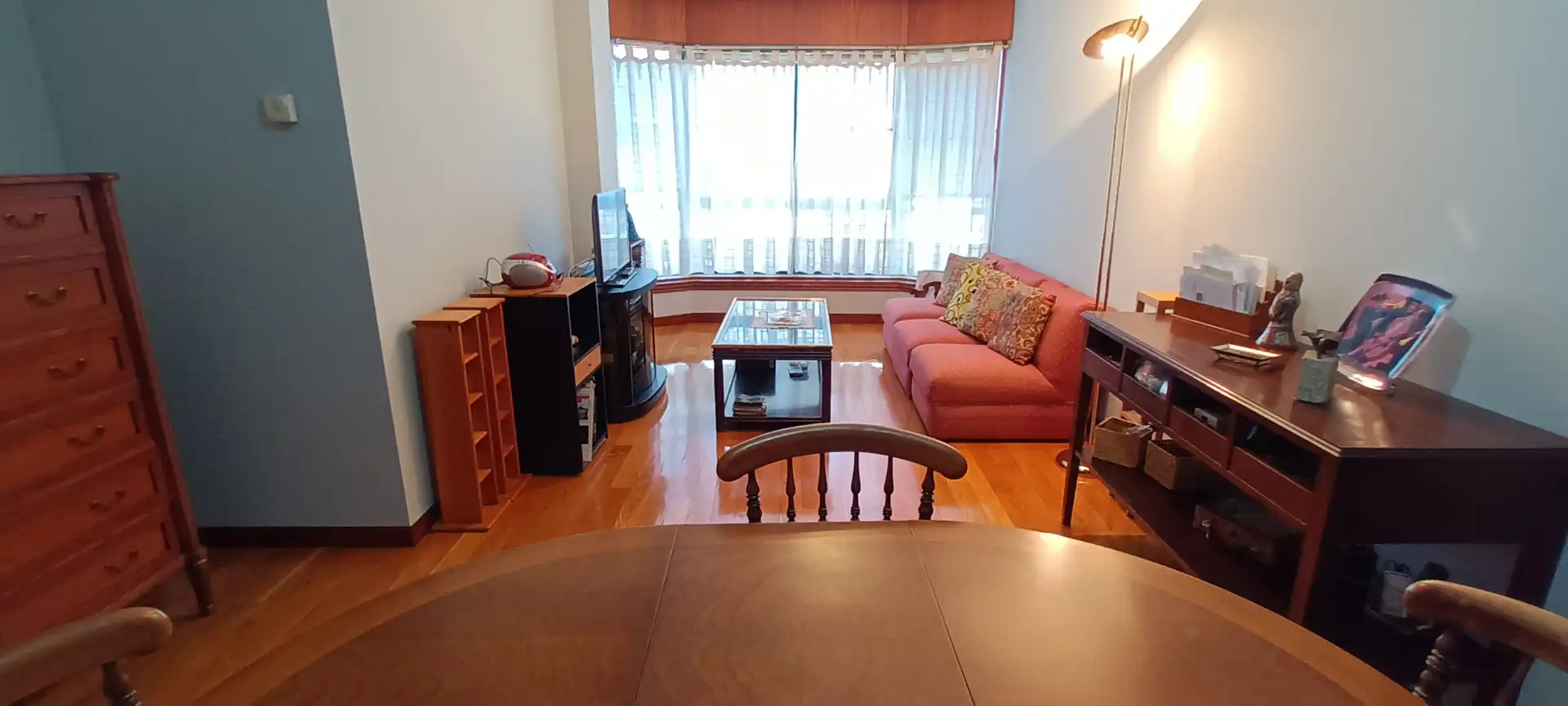 Sala de estar de Piso de alquiler en Vigo  con Calefacción, Amueblado y Internet