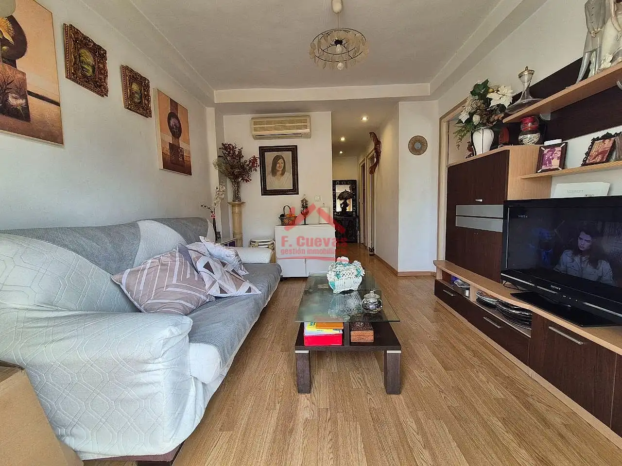Sala de estar de Apartamento en venta en Vélez-Málaga con Terraza