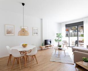 Sala d'estar de Apartament de lloguer en  Barcelona Capital amb Aire condicionat, Calefacció i Moblat
