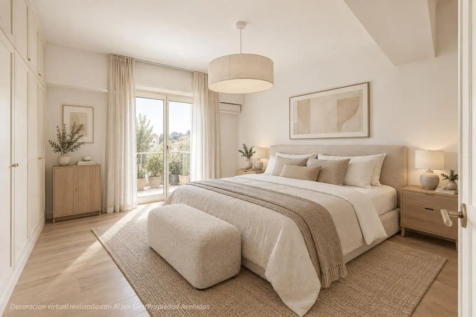 Bedroom of Flat for sale in  Palma de Mallorca  with Air Conditioner, Private garden and Terrace