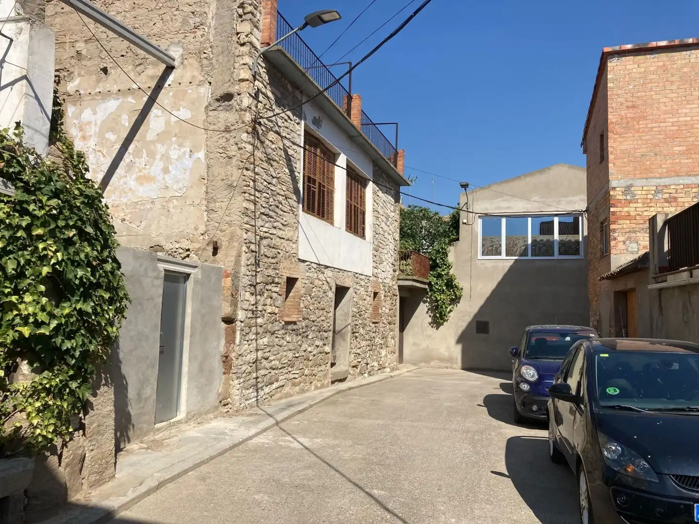 Vista exterior de Casa o chalet en venta en Bellcaire d'Urgell con Jardín privado