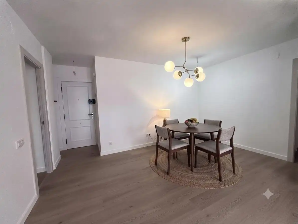 Esszimmer von Wohnung zum Verkauf in Vilanova i la Geltrú mit Parkett und Balkon