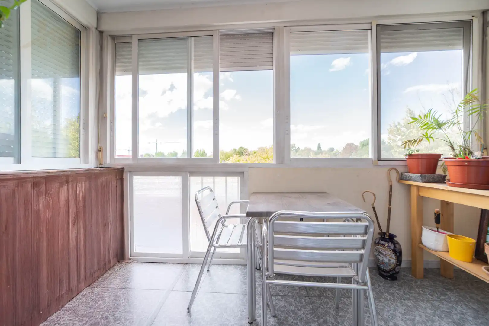 Balcony of Flat for sale in Móstoles  with Heating, Terrace and Furnished