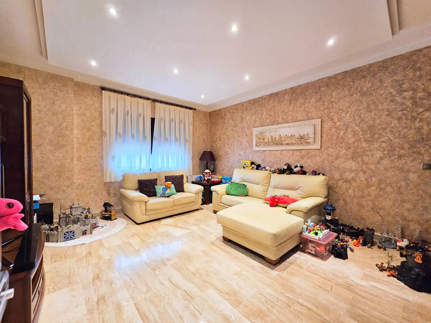 Sala de estar de Casa o chalet en venta en Cartagena con Aire acondicionado, Calefacción y Jardín privado