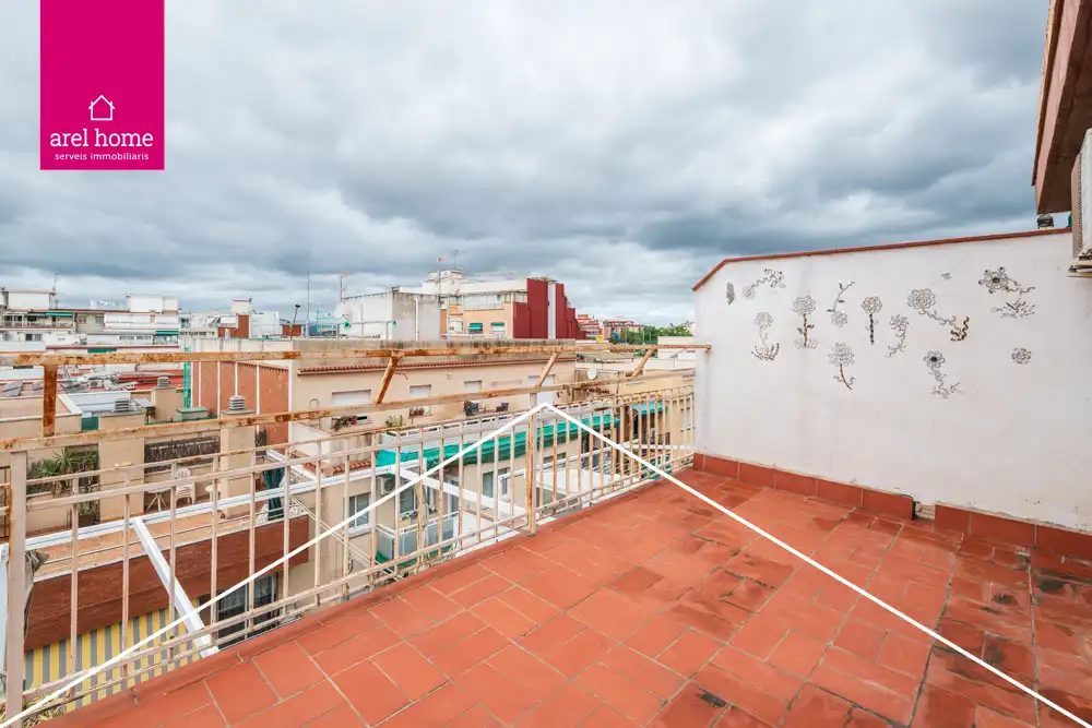 Terrace of Attic for sale in Esplugues de Llobregat  with Air Conditioner