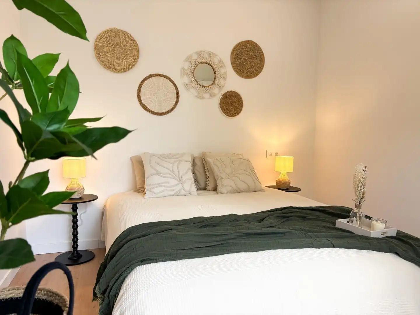 Schlafzimmer von Wohnung zum Verkauf in Salou mit Klimaanlage, Heizung und Gemeinschaftspool