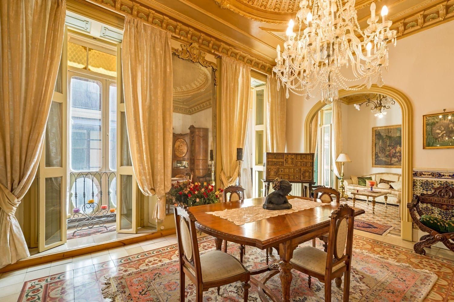 Dining room of Flat to rent in  Palma de Mallorca  with Air Conditioner, Heating and Terrace