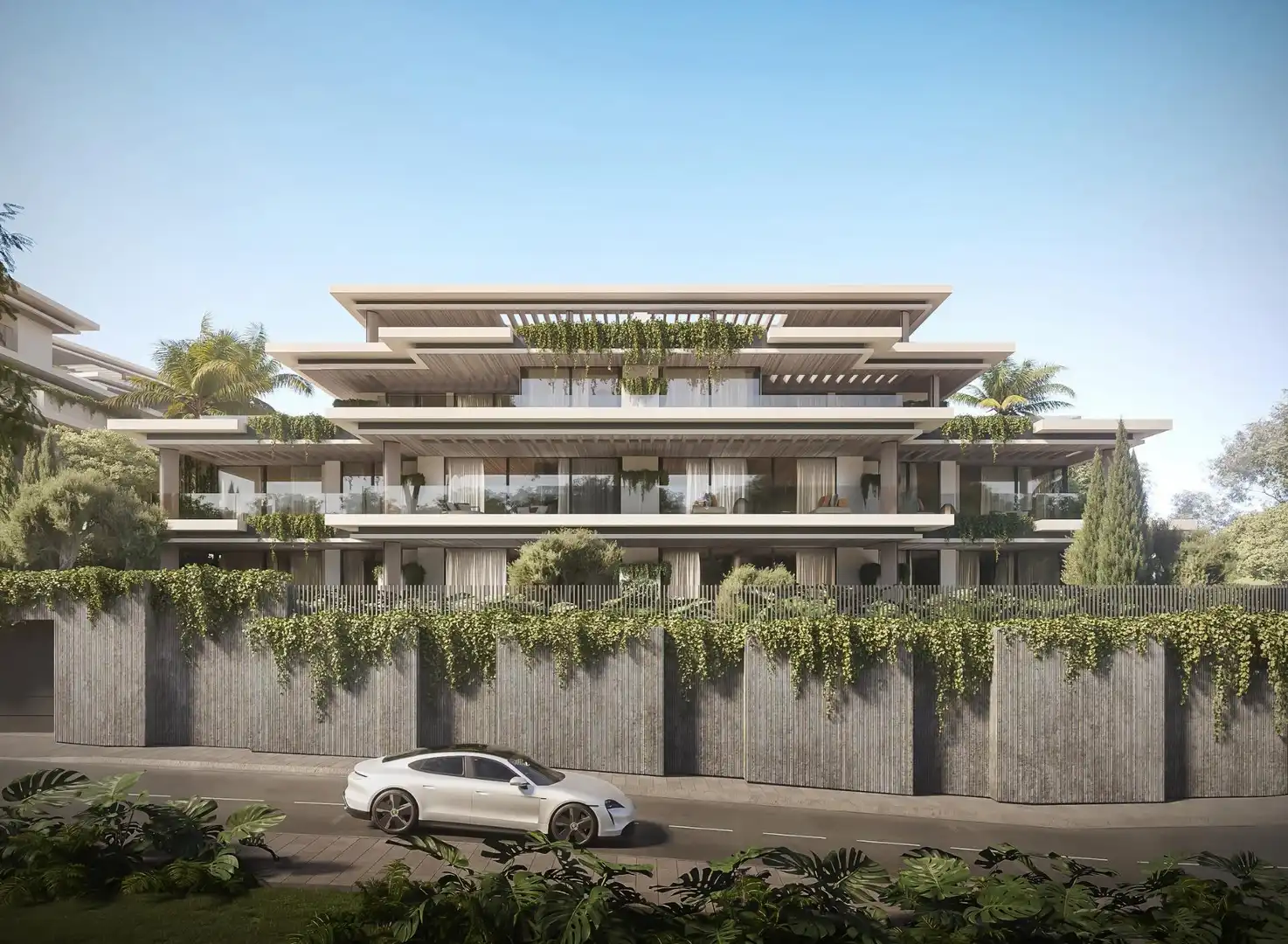Vista exterior de Apartament en venda en Estepona amb Aire condicionat, Calefacció i Terrassa