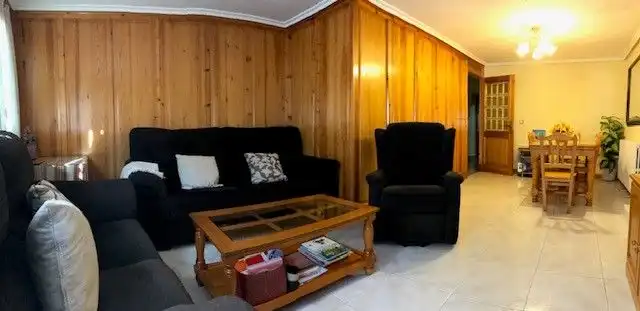 Sala de estar de Casa adosada en venta en Ansó con Terraza