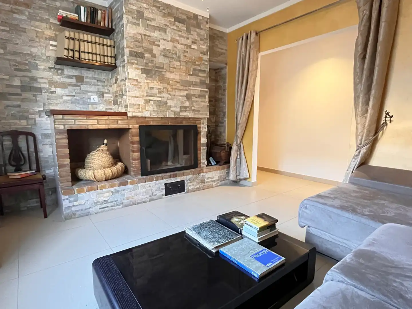 Sala de estar de Casa o chalet en venta en Fornells de la Selva con Aire acondicionado, Calefacción y Terraza