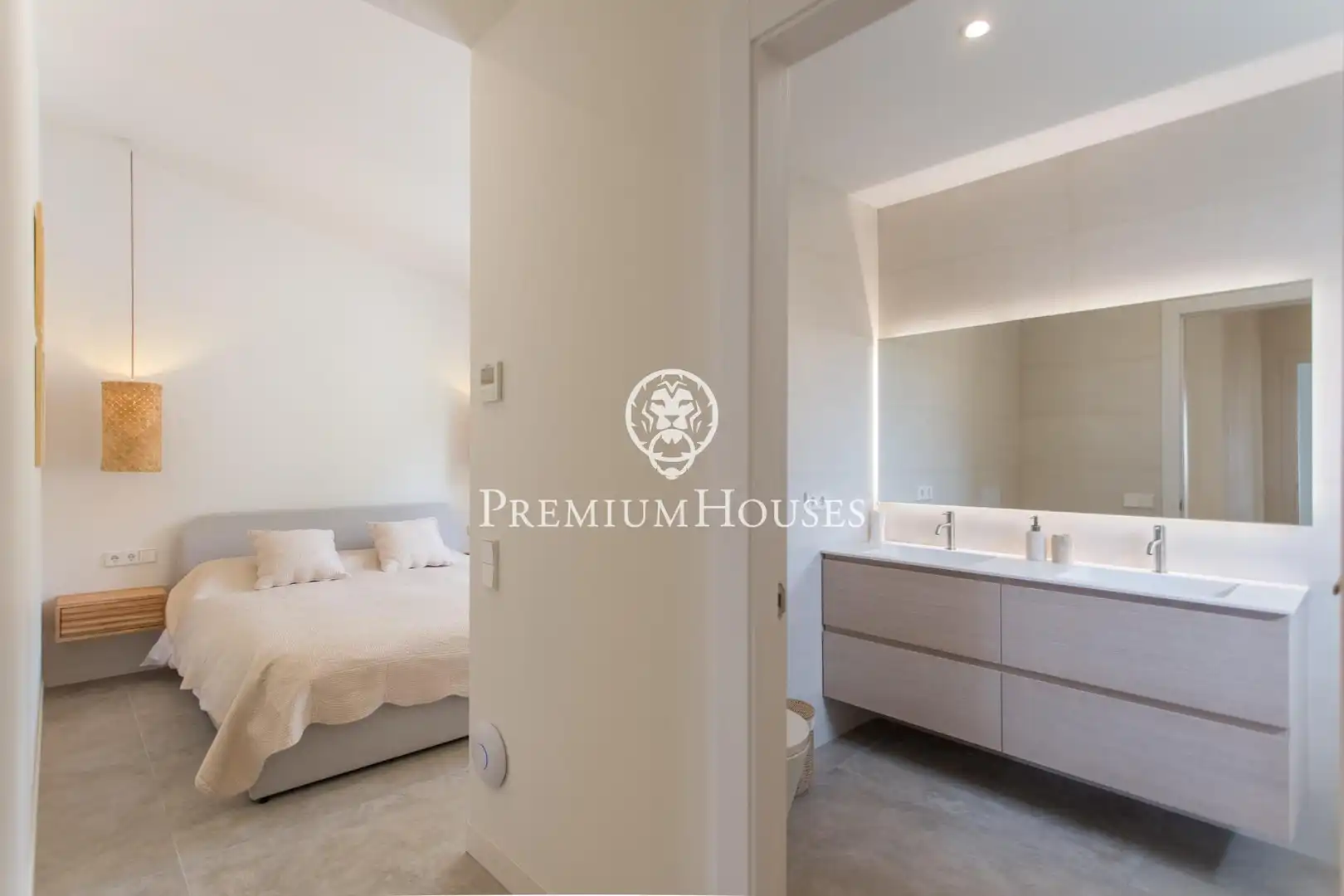 Dormitori de Casa o xalet de lloguer en Sant Andreu de Llavaneres amb Aire condicionat, Calefacció i Jardí privat