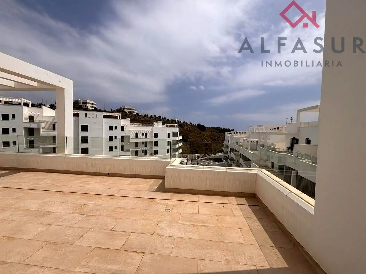 Terraza de Ático de alquiler en Málaga con Aire acondicionado, Calefacción y Terraza