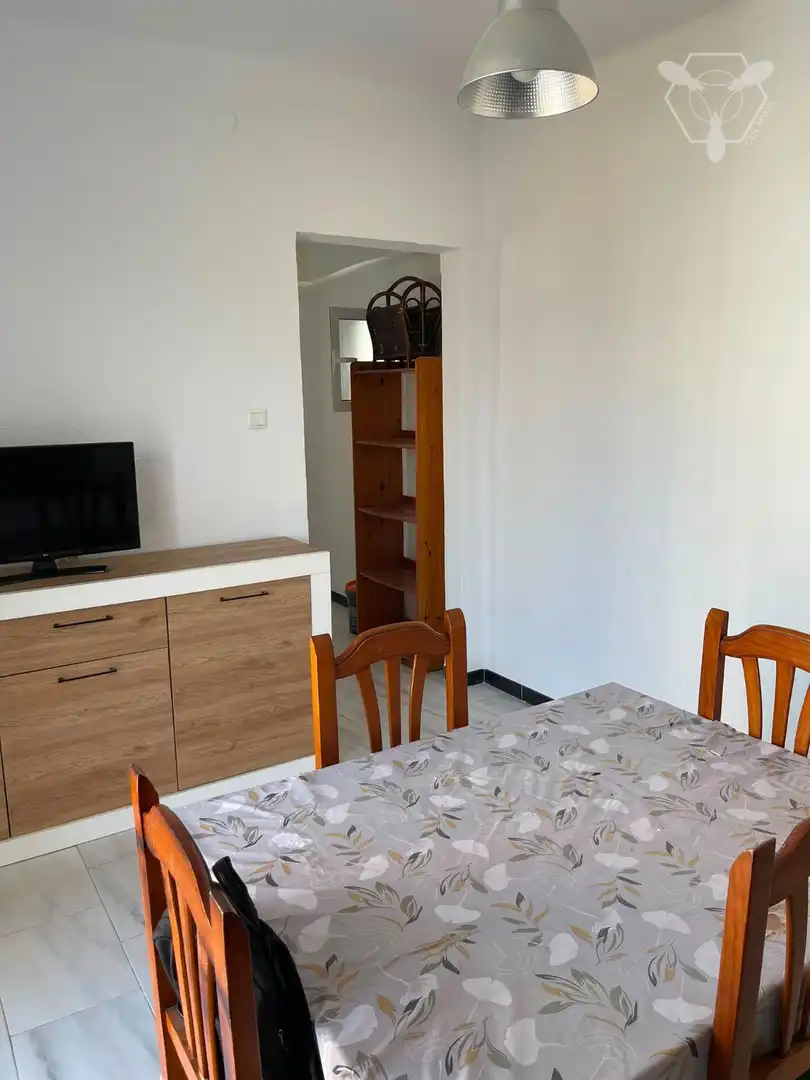 Dining room of Flat for sale in Huelva  with Terrace and Furnished