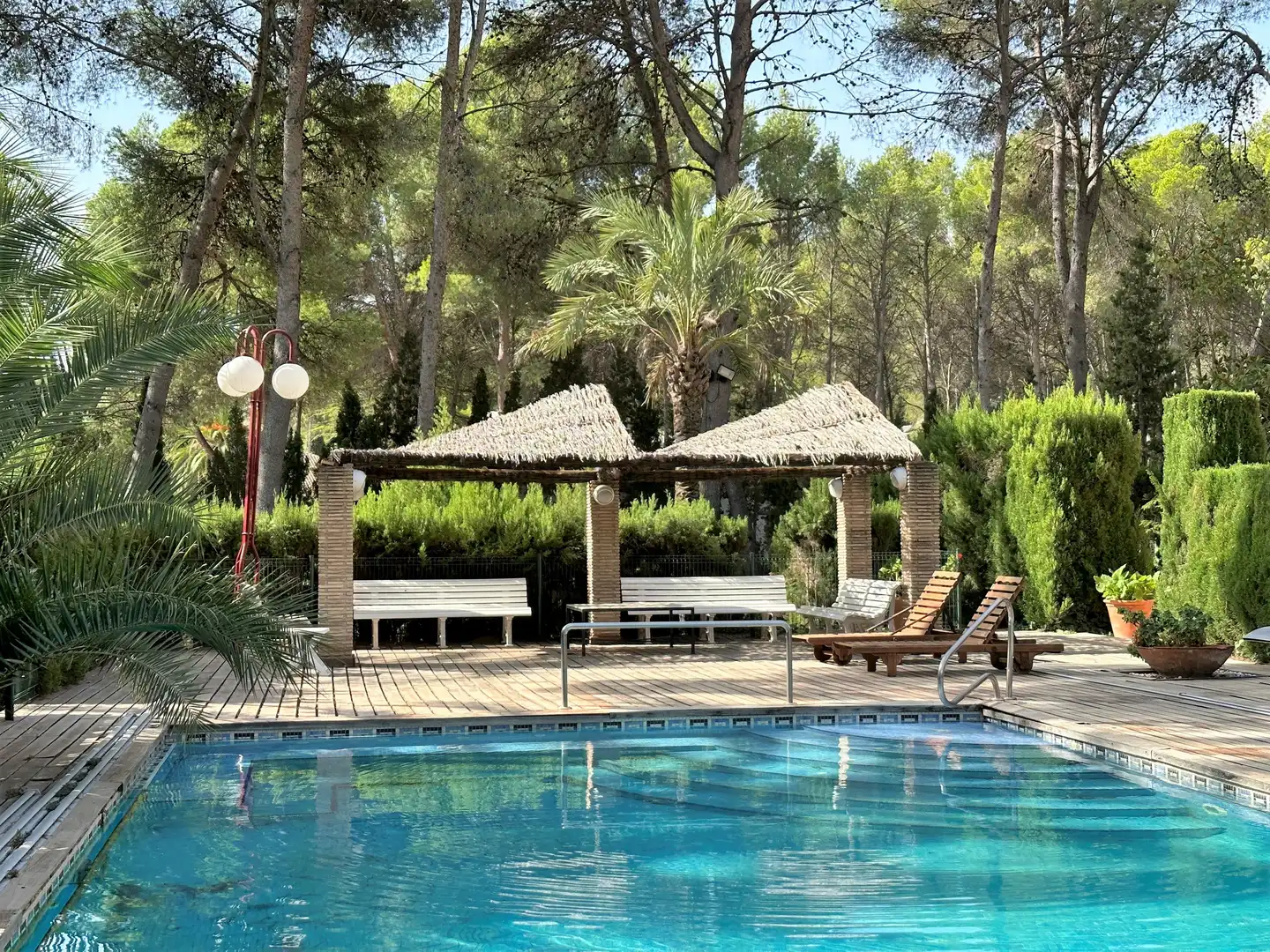 Swimming pool of Houses for sale in Náquera  with Air Conditioner, Heating and Private garden