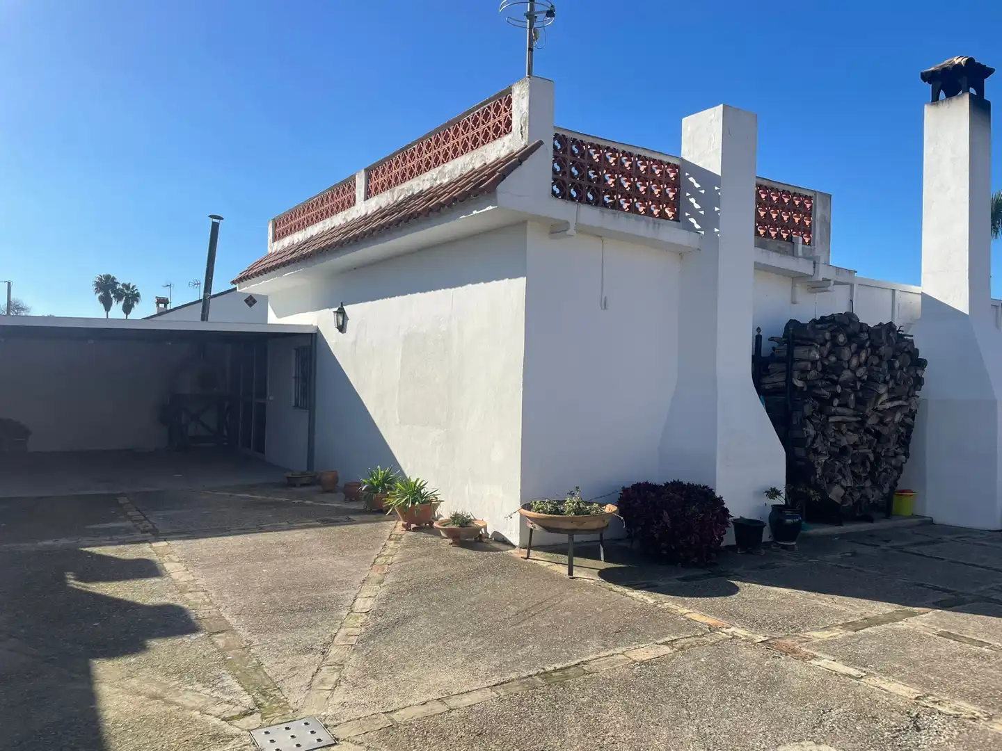 Exterior view of Houses for sale in Jerez de la Frontera  with Air Conditioner, Private garden and Swimming Pool