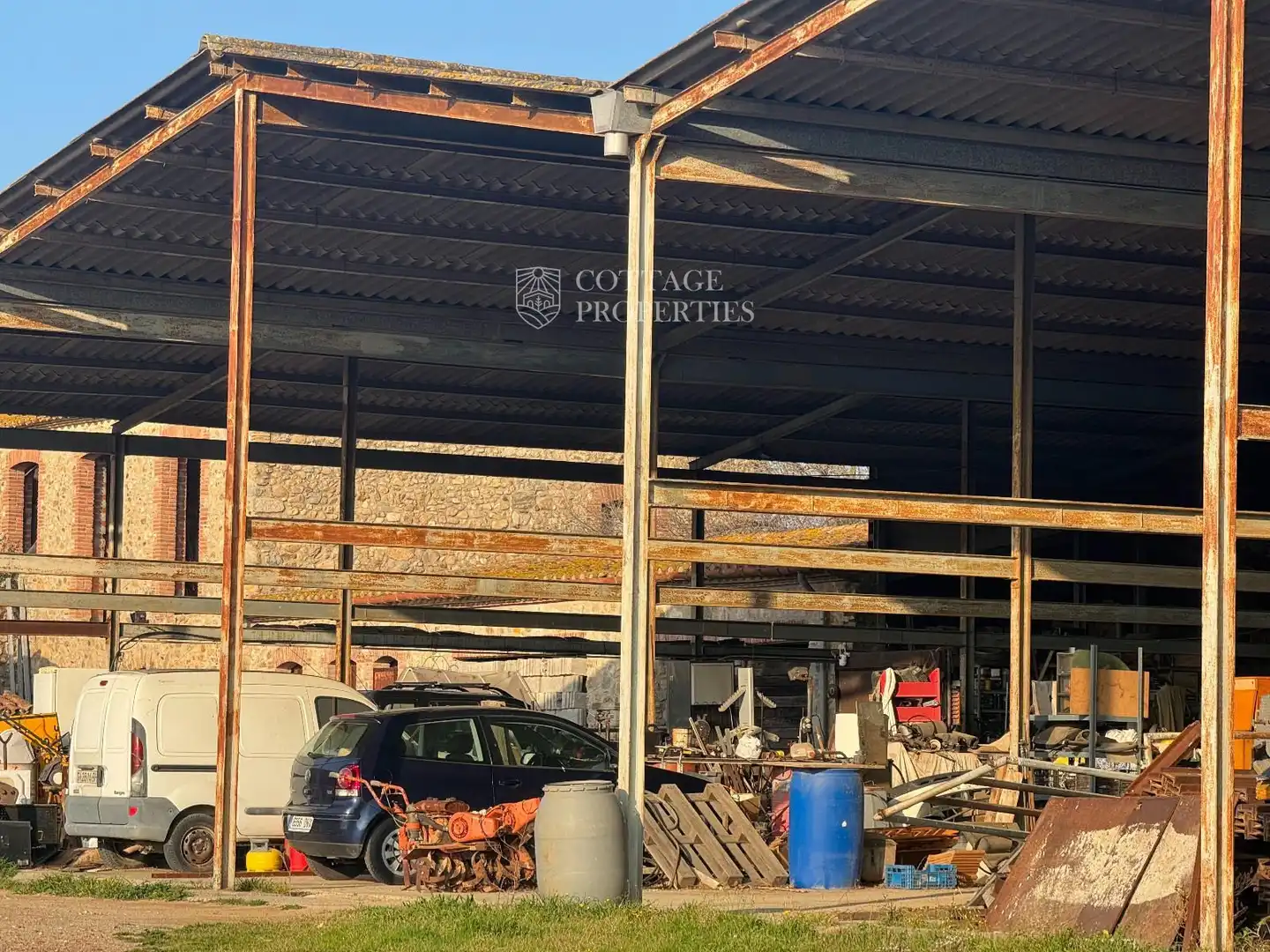 Vista exterior de Finca rústica en venta en Darnius