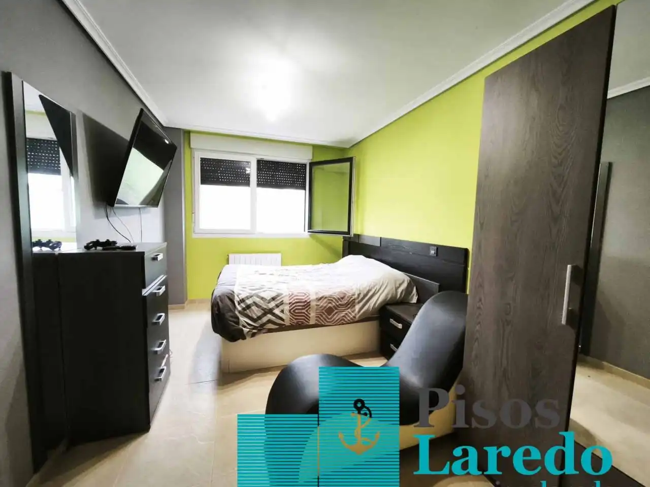 Bedroom of Flat for sale in Meruelo  with Heating, Private garden and Parquet flooring