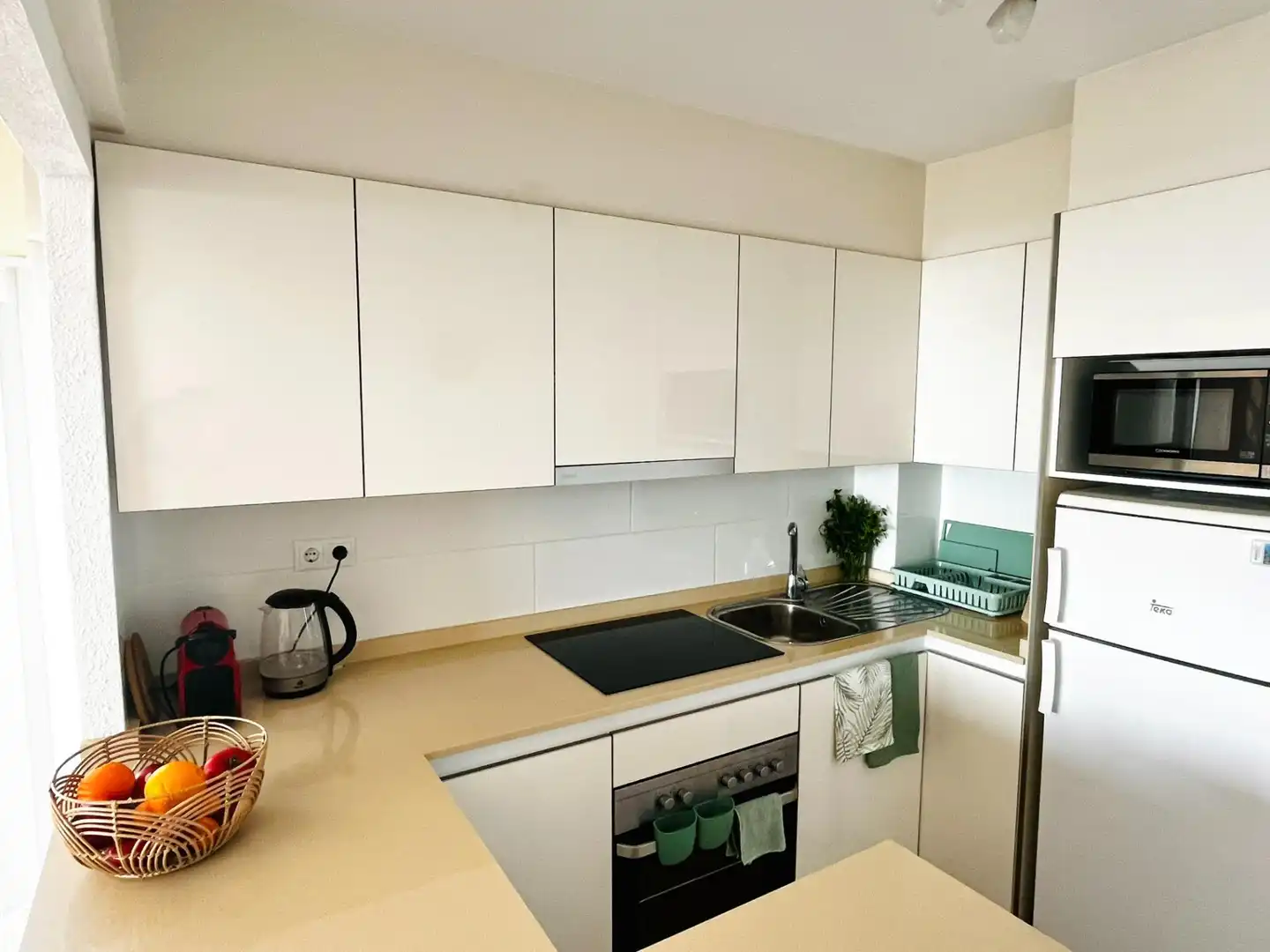 Kitchen of Apartments for rent in Torrevieja  with Air Conditioner, Private garden and Terrace