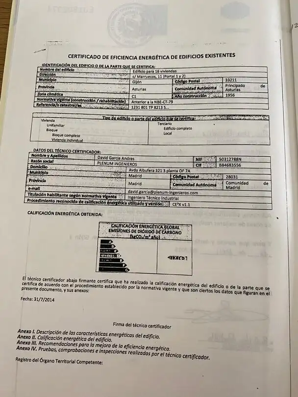 Vista exterior de Pis en venda en Gijón  amb Traster i Moblat