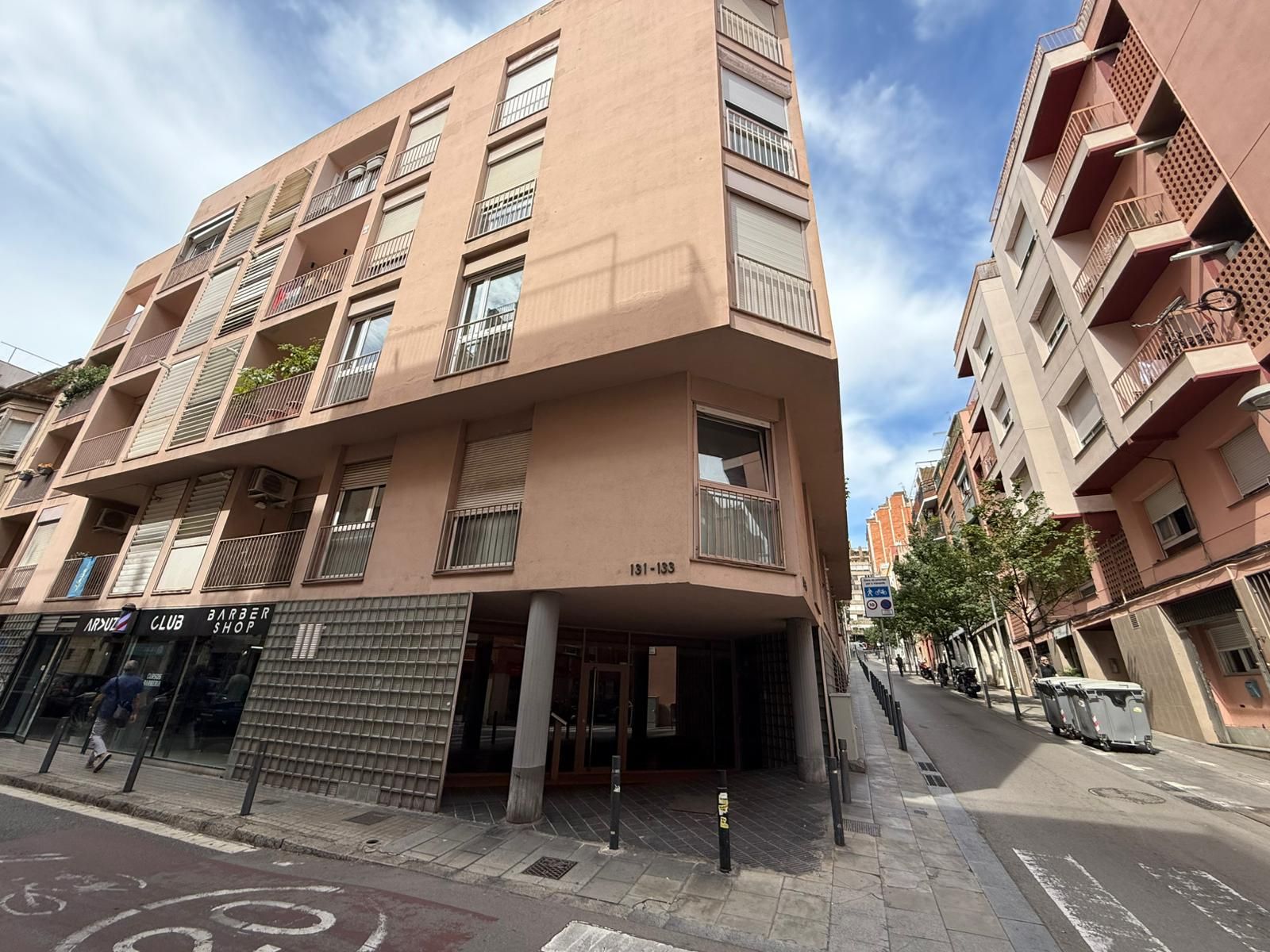 Exterior view of Flat for sale in  Barcelona Capital  with Parquet flooring