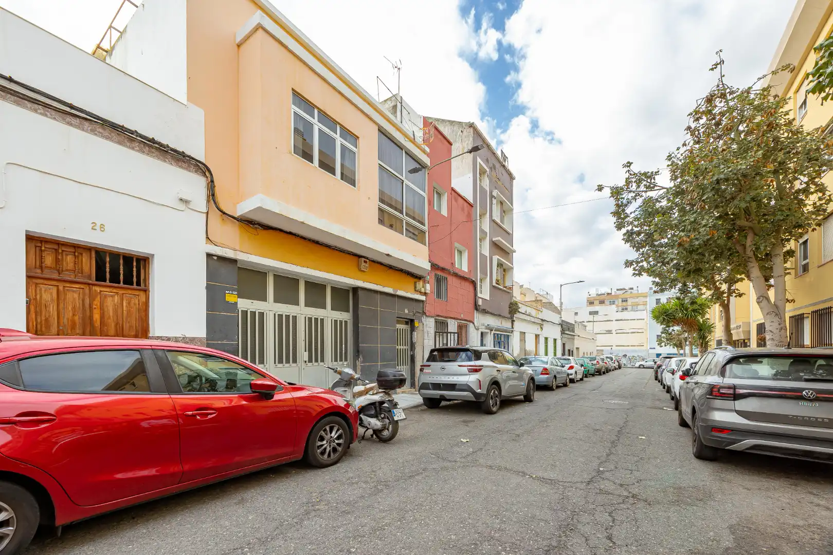 Vista exterior de Casa adosada en venda en Las Palmas de Gran Canaria