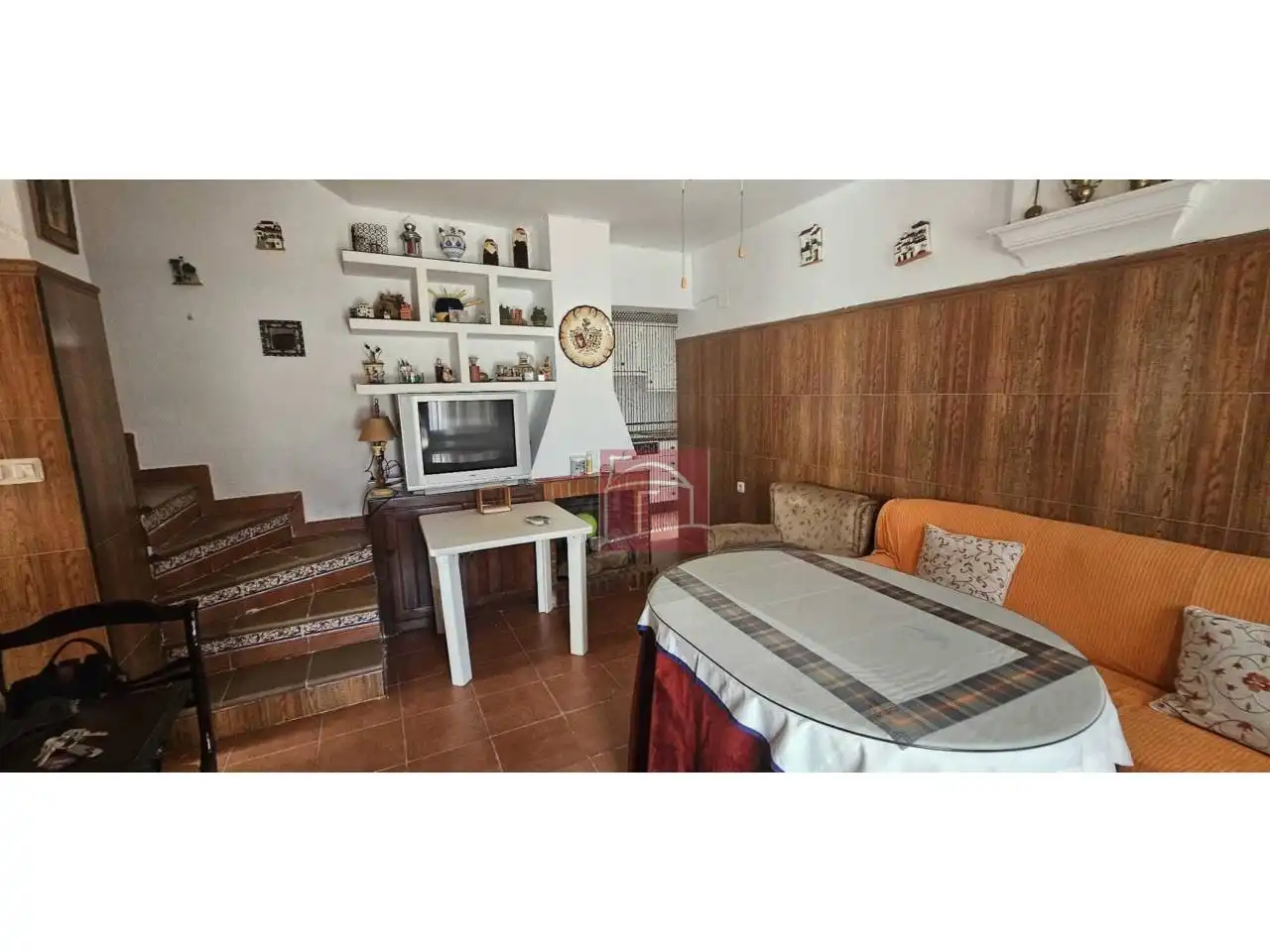 Sala de estar de Casa o chalet en venta en Villanueva de la Serena con Aire acondicionado y Amueblado