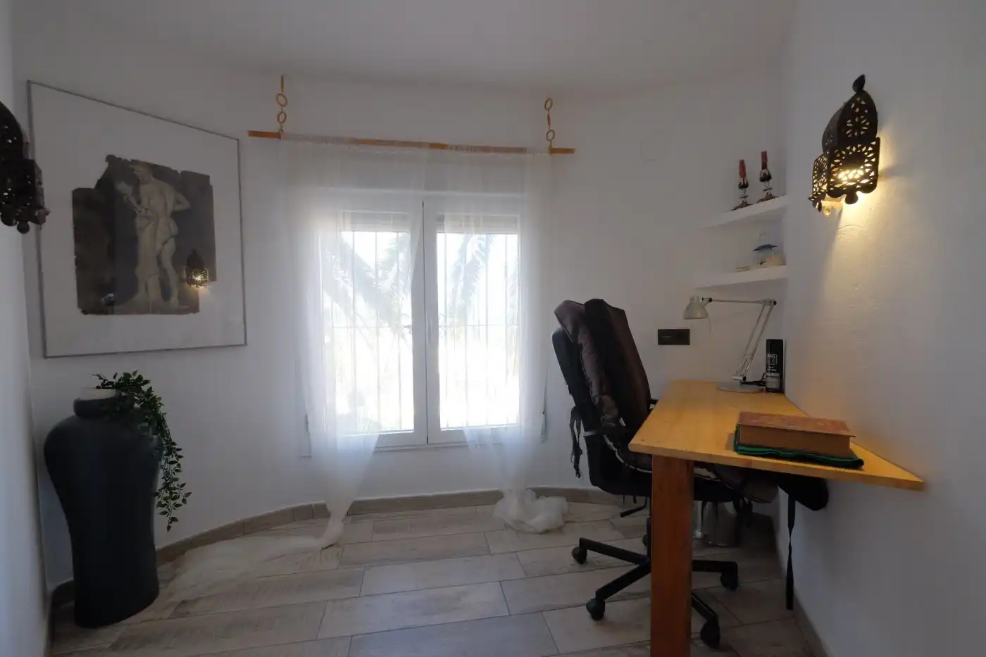 Dormitori de Casa o xalet en venda en Calpe / Calp amb Aire condicionat, Calefacció i Jardí privat