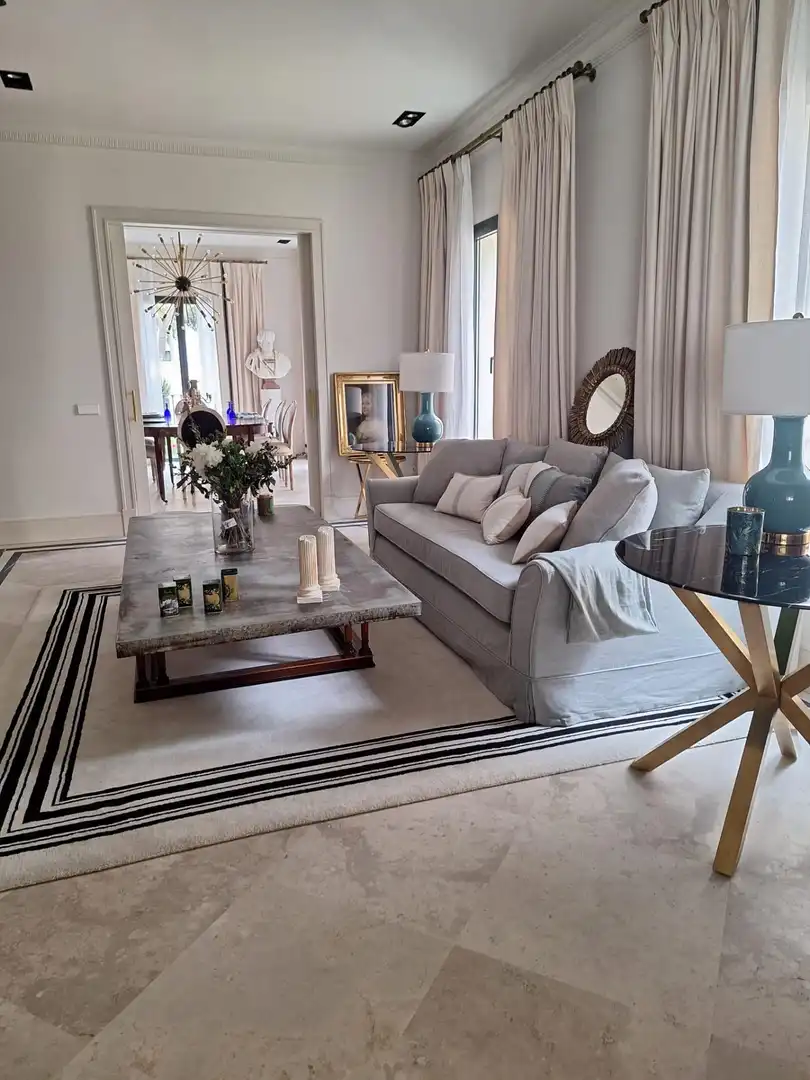 Wohnzimmer von Haus oder Chalet zur Miete in Madrid mit Klimaanlage, Heizung und Privatgarten