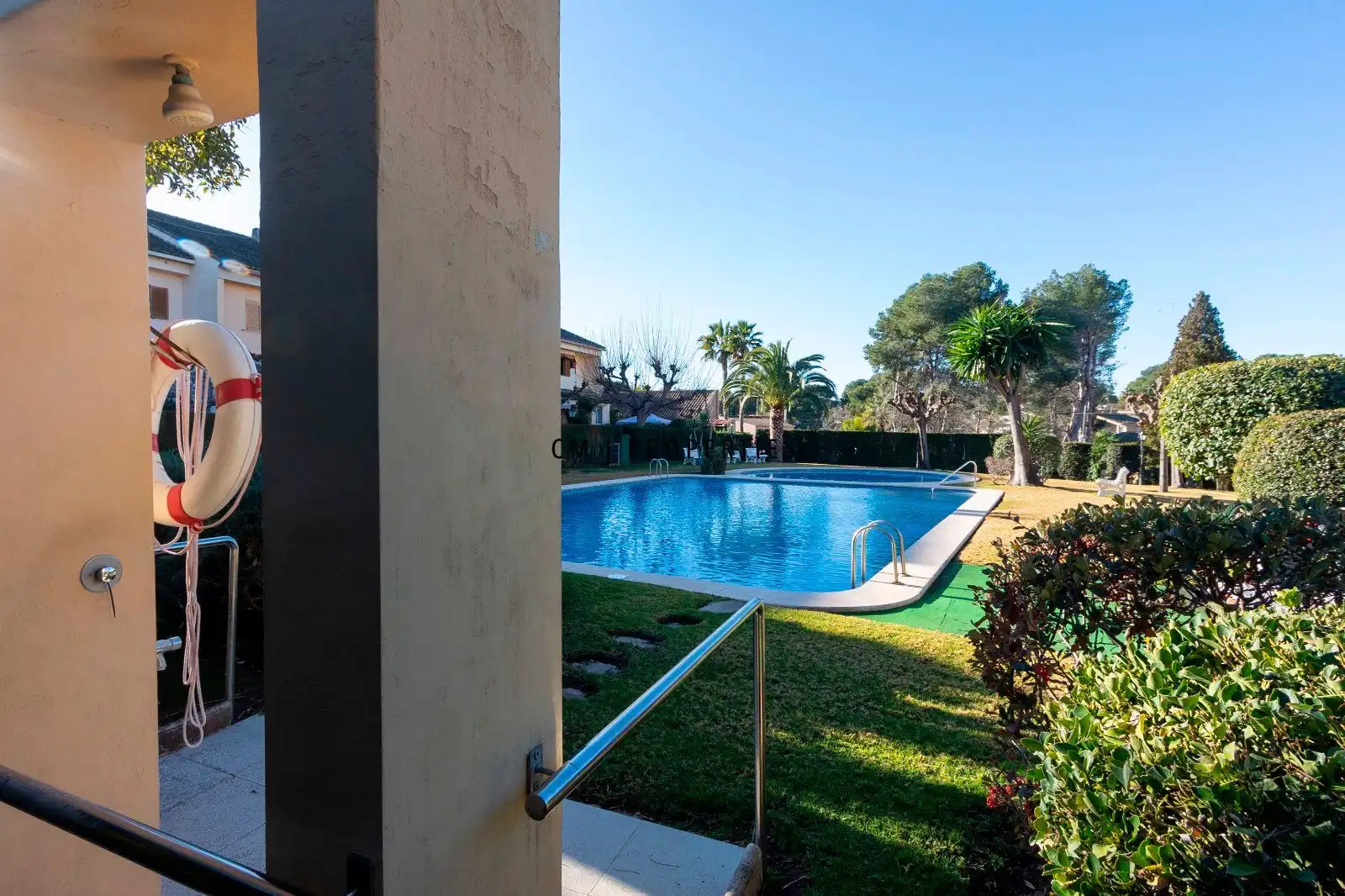 Piscina de Casa adosada de lloguer en Paterna amb Aire condicionat, Calefacció i Terrassa