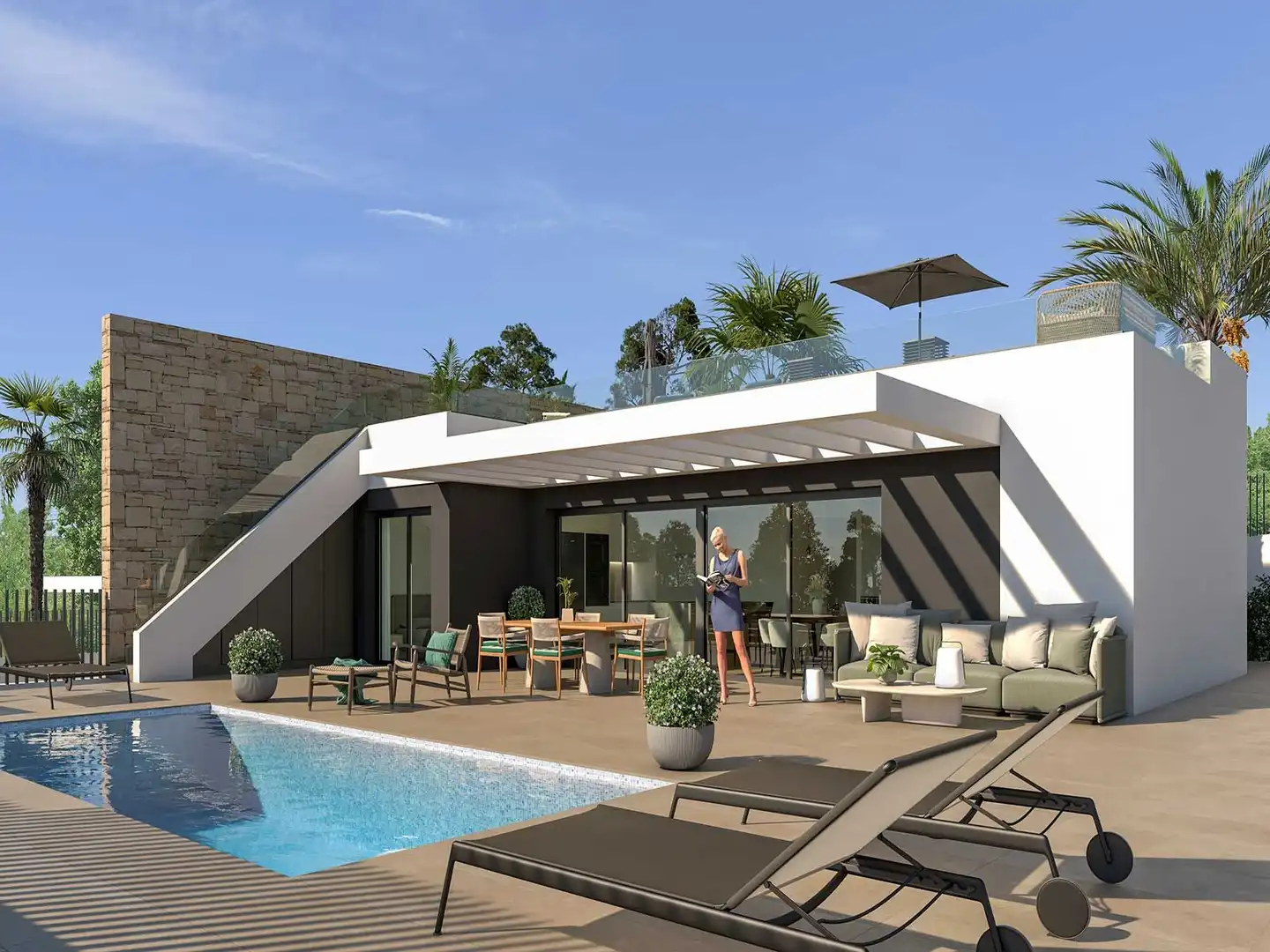 Villa con piscina in vendita a Partida Cotoveta, imagen 4