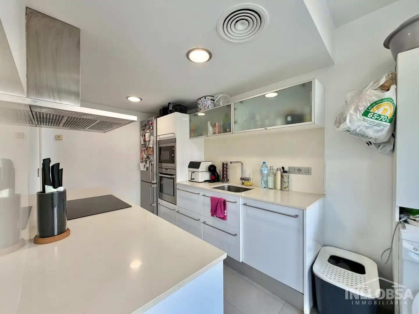 Küche von Wohnung zum Verkauf in Manresa mit Klimaanlage, Heizung und Abstellraum