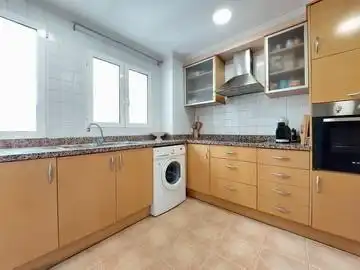Kitchen of Flat for sale in Dénia  with Air Conditioner, Terrace and Balcony