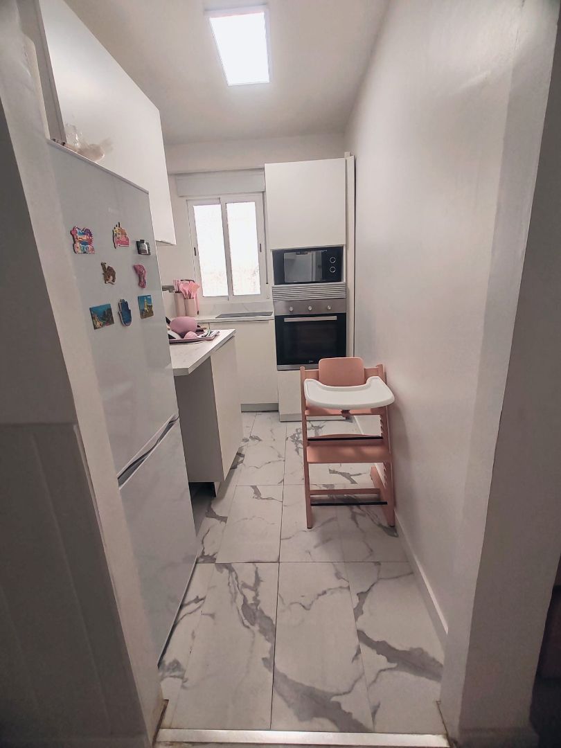 Kitchen of Flat for sale in Málaga Capital  with Air Conditioner and Furnished