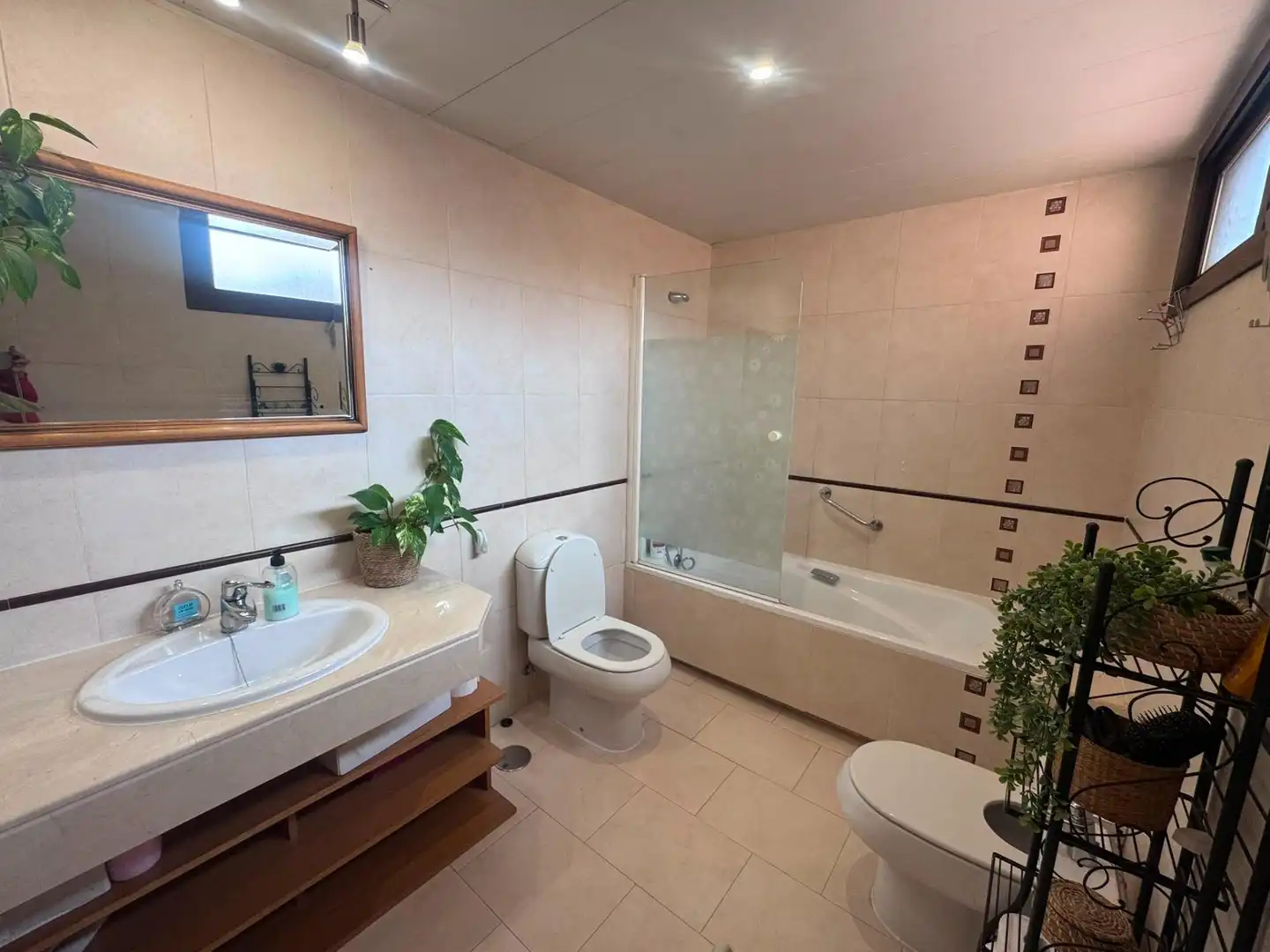 Baño de Casa adosada en venta en Yebes con Calefacción, Balcón y Piscina comunitaria