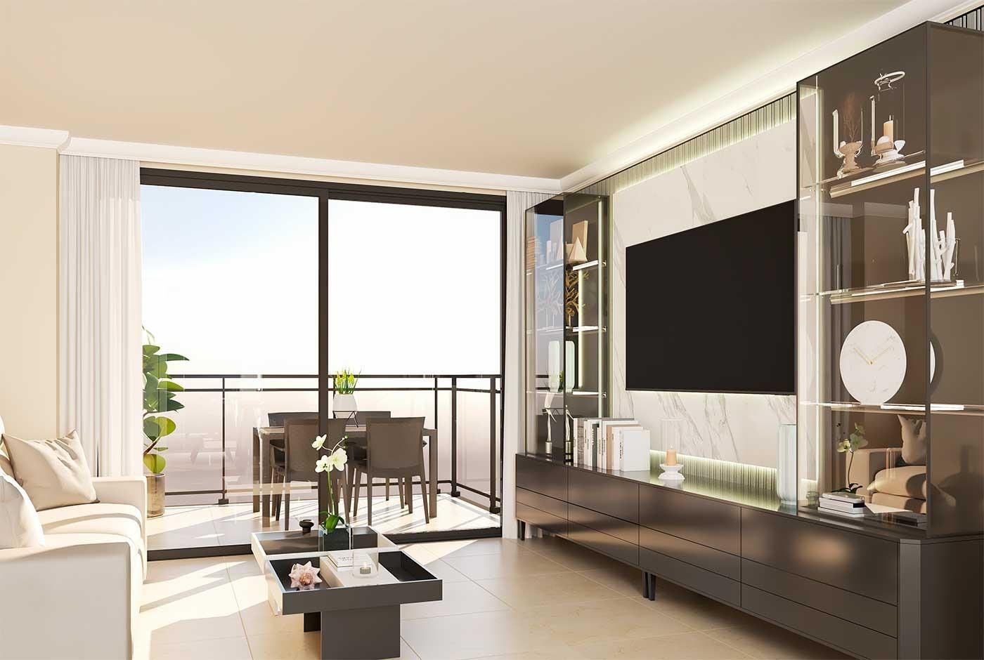 Living room of Flat for sale in Castellón de la Plana / Castelló de la Plana  with Heating, Private garden and Terrace