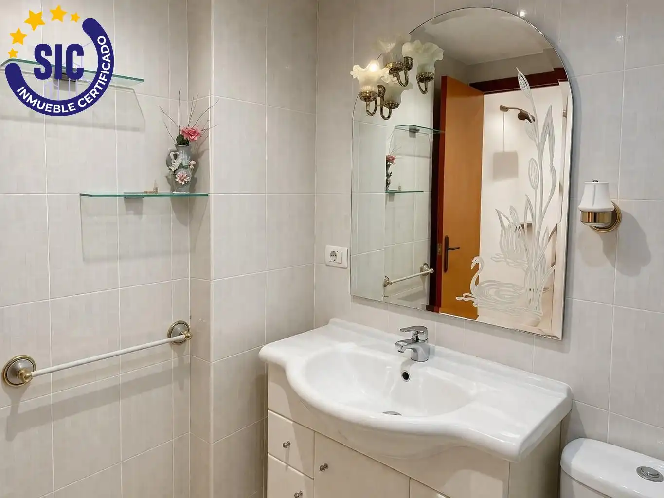 Bathroom of Flat for sale in Nules  with Air Conditioner and Heating