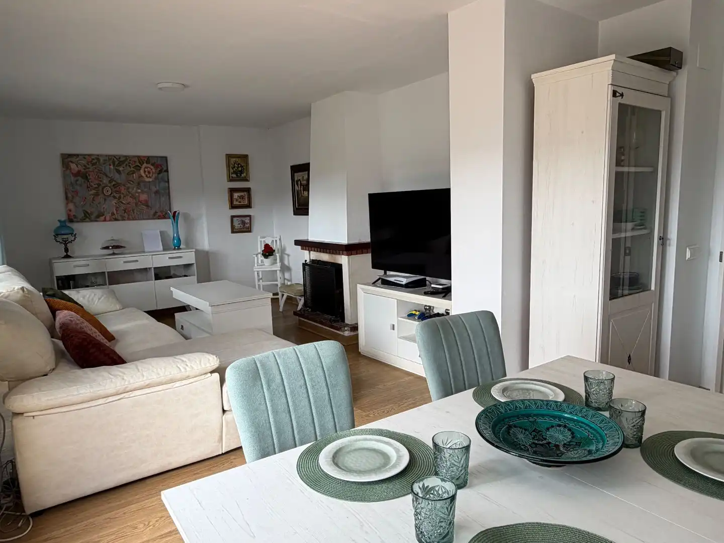 Sala de estar de Ático en venta en Algeciras con Aire acondicionado y Terraza