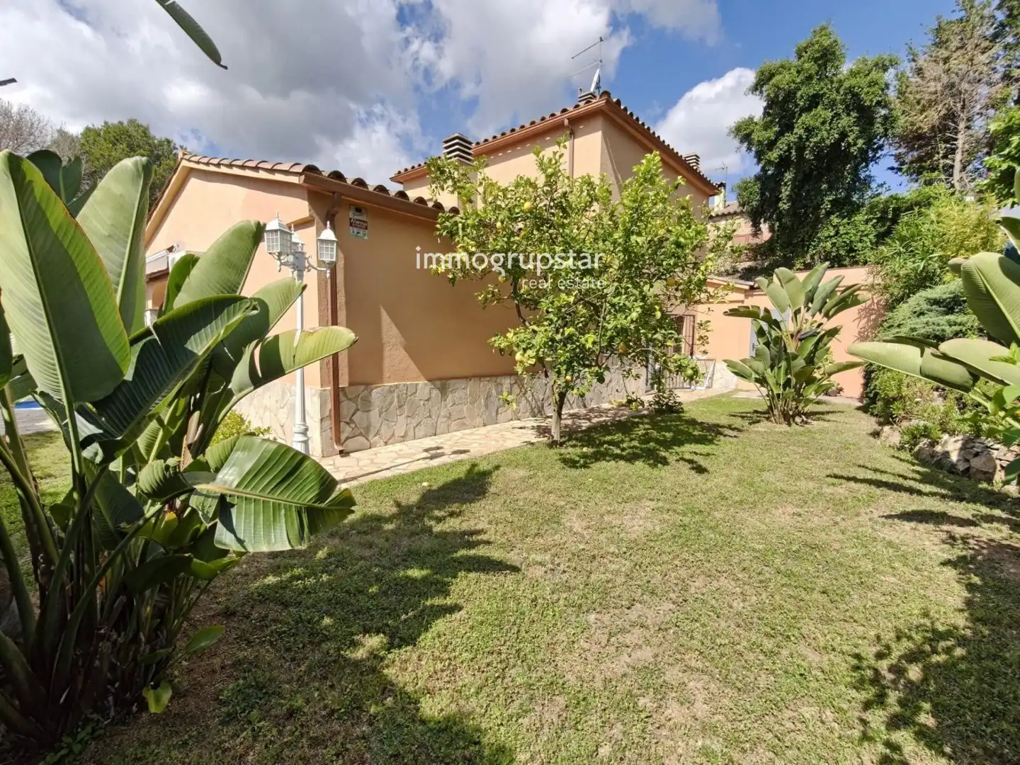 Jardí de Casa o xalet en venda en Calonge i Sant Antoni amb Calefacció, Piscina i Moblat